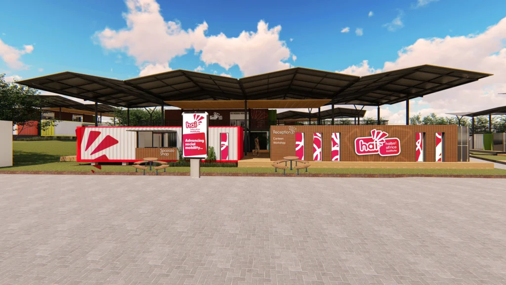 Concept render of the Haibo Centre for Excellence in Ga-Moloi, Sekhukhune